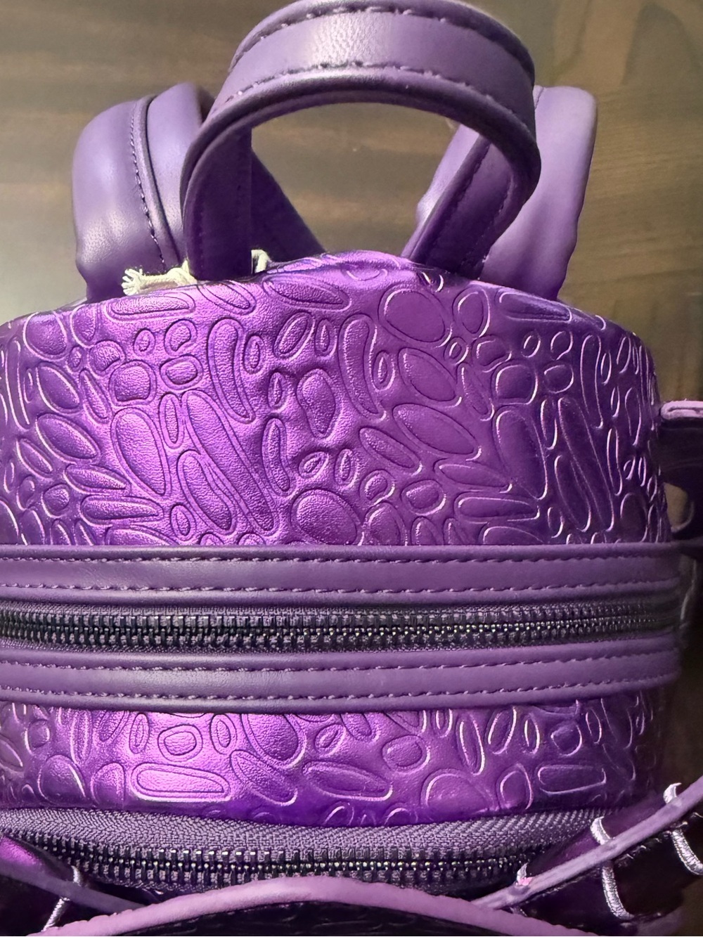 Loungefly Purple Dragon Mini Backpack (Books-A-Million Exclusive) New With Tags - Picture 5 of 7